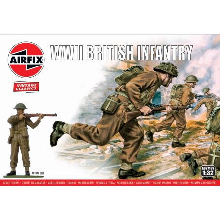 WWII British Infantry Vintage Classics 1/32