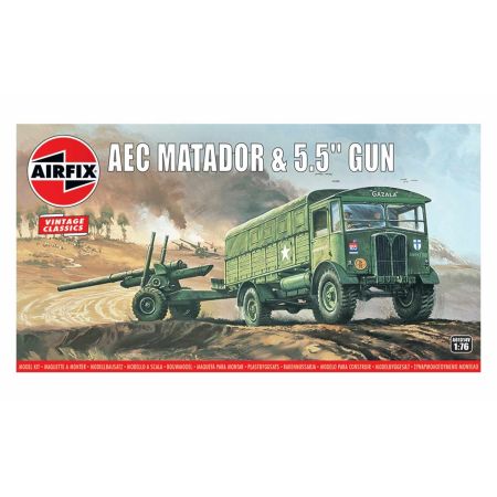 AEC Matador & 5.5inch Gun - Vintage Classics 1/76