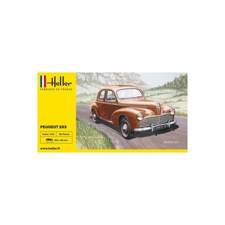Heller 80160 - Peugeot 203 1/43