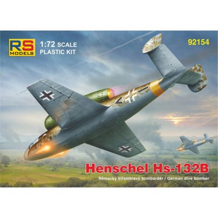 Rs Models 92154 - Henschel Hs-132 B 1/72