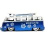 Hollywood R-Volkswagen Bus W/ Lilo 1 Stitch's Figure Blue 1962 1/24