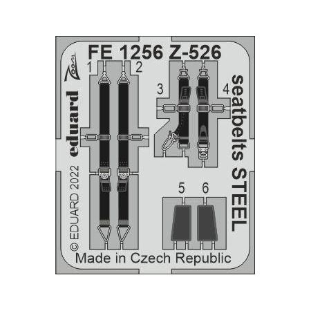 Z-526 seatbelts STEEL 1/48