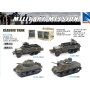 New-Ray 61537R - Display 12 Tank Model Kit 1/32 (M3 Lee, M16, M4A3, M3A2)