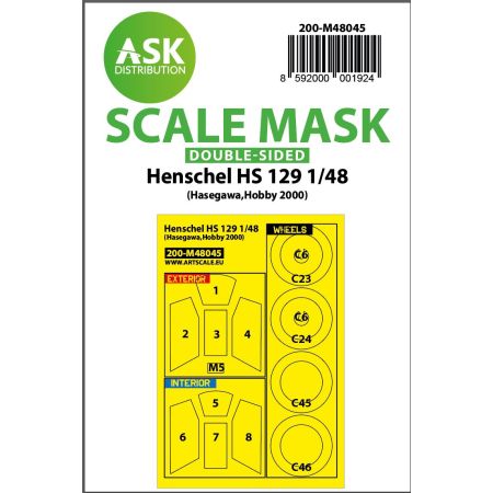 Henschel Hs 129 (Hasegawa,Hobby 2000) 1/48