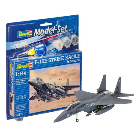 REVELL 63972 MODEL SET F-15E STRIKE EAGLE & B 1:144