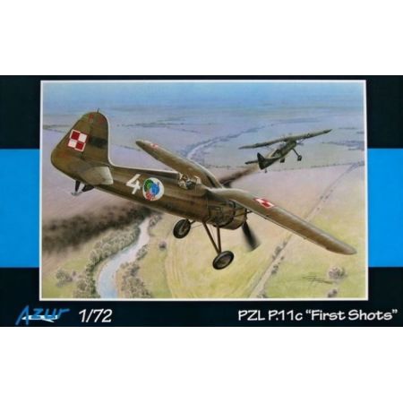 Azur A112 - PZL P.11c (First Shots) 1/72