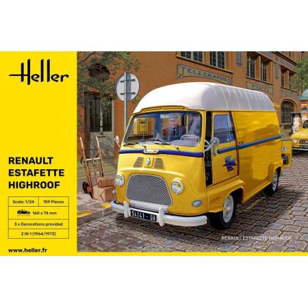 Heller 80740 - Renault Estafette High Roof 1/24