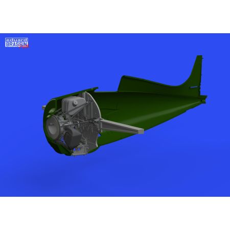 F4F-3 wheel bay PRINT 1/48