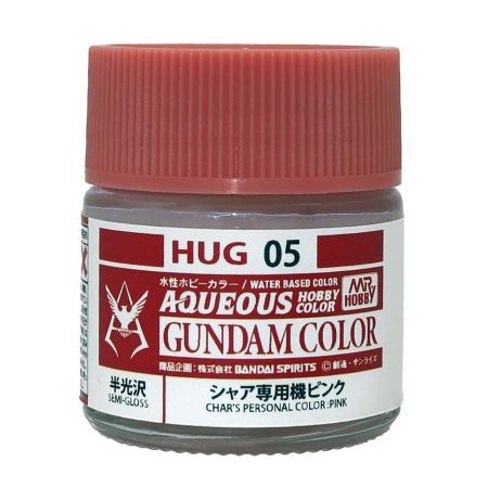 HUG-005 - HUG-005 - Aqueous Gundam Color (10ml) PINK FOR CHAR AZNABLE