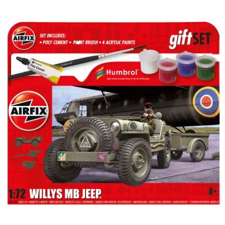 Gift Set - Willys MB Jeep 1/72
