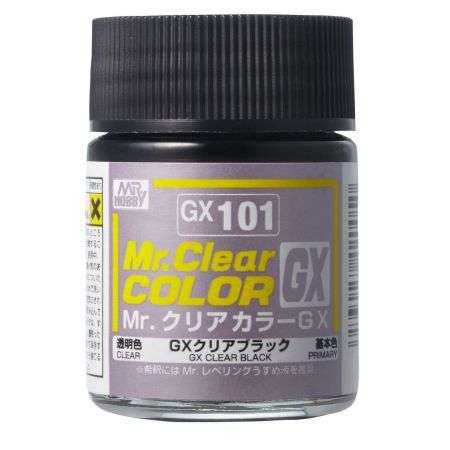 GX-102 - Mr. Clear Color GX (18 ml) Deep Clear Red