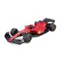 Formule 1 Ferrari 2022 avec casque C. Leclerc 1/18