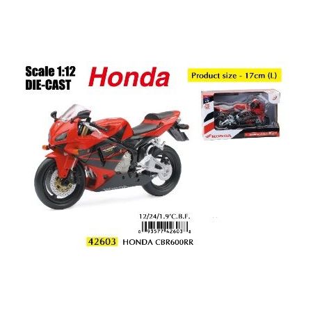 Moto Honda CBR600R 1/12