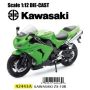 Moto Kawasaki ZX-10 R Vert 1/12