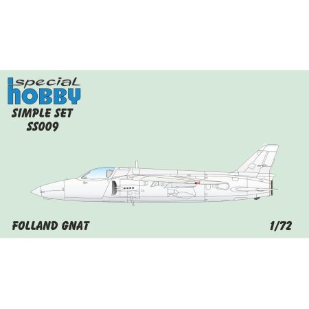 Folland Gnat Simple Set 1/72