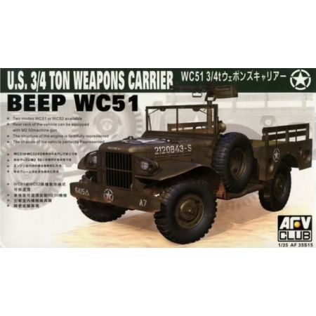 U.S. ¾ ton Weapons Carrier WC51 Beep 1/35