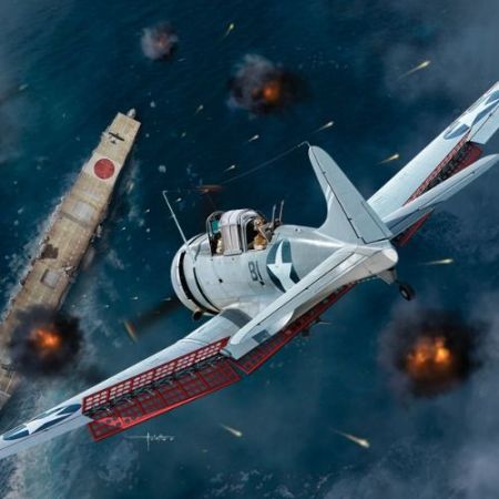 USN SBD-3 - Battle of Midway 1/48