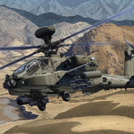 BRITISH ARMY AH-64 - AFGHANISTAN 1/72