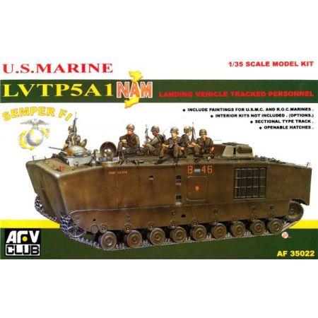 AFV-Club 35022 - U.S. Marine LVTP5A1 NAM 1/35