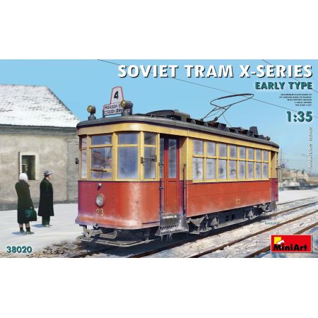 SOVIET TRAM X-SERIES. EARLY TYPE 1/35