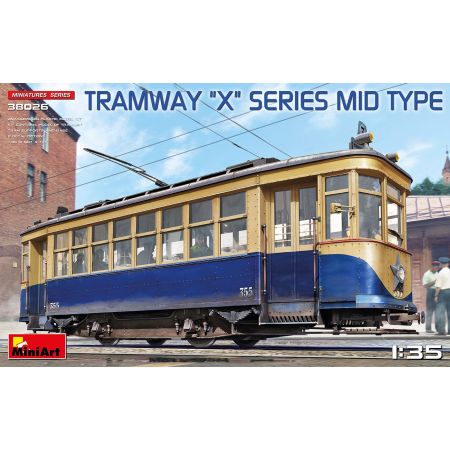 MiniArt 38026 - TRAMWAY (X) SERIES MID TYPE 1/35