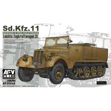 AFV-Club 35040 - Leichte Zugkraftwagen 3t Sd.Kfz.11 1/35