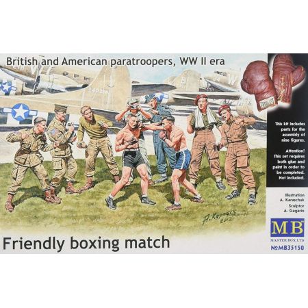 MB Friendly Boxing Match WW II 1/35