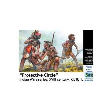 MB Protective Circle Indian Wars 1/35