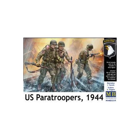 MB US Paratroopers 1944 1/35