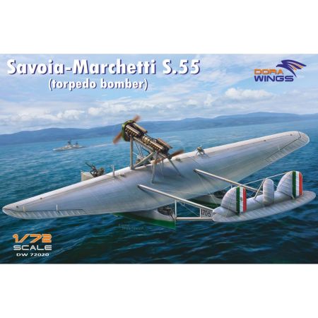 Savoia-Marchetti S.55  (torpedo bomber) 1/72
