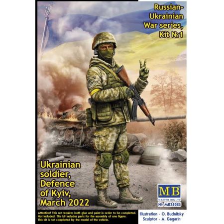 Ukrainian soldier Def. of Kyiv 1/24