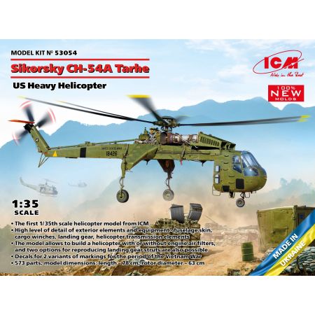 Sikorsky CH-54A Tarhe - US heavy helicopter 1/35