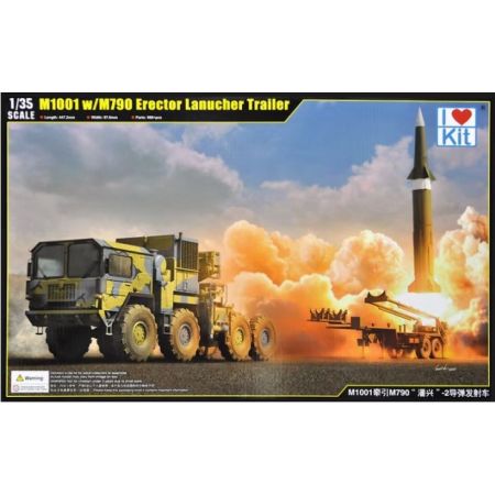 M1001 w/M790 Erector Launcher Trailer 1/35