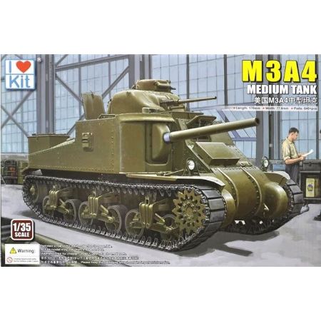 M3A4 Medium Tank 1/35