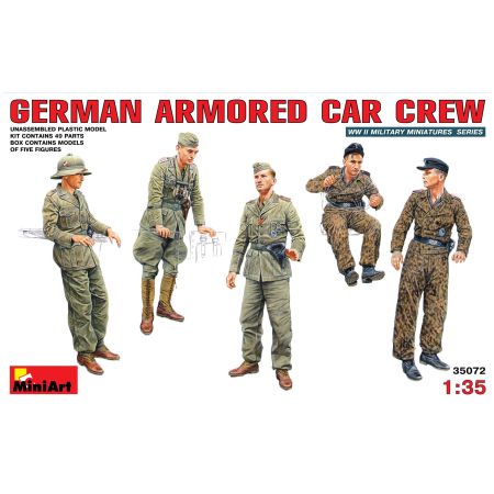 German Armored Car Crew 1/35