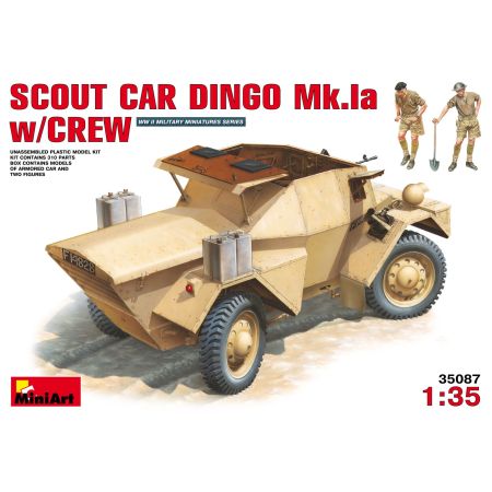 SCOUT CAR DINGO Mk.1a w/CREW 1/35
