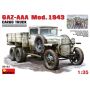 GAZ AAA Mod 1943 Cargo Truck 1/35