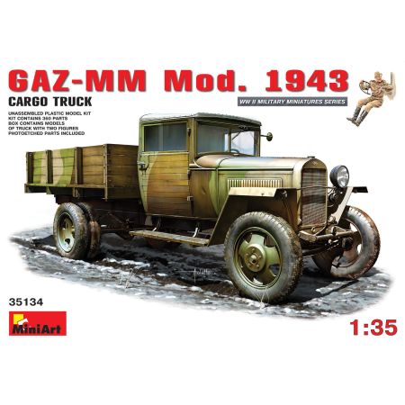 GAZ MM Mod 1943 Cargo Truck 1/35