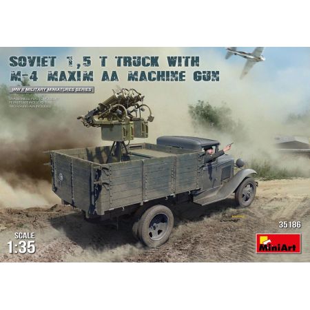 Soviet 1,5t Truck & M4 Gun 1/35