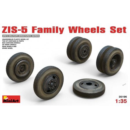 ZIS-5 Family Wheels Set 1/35