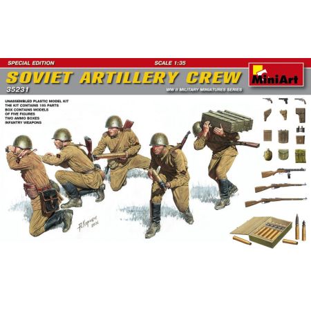 Soviet Artillery Crew Special Ed. 1/35