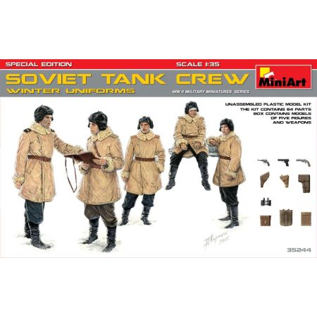 Soviet Tank Crew Winter 1/35