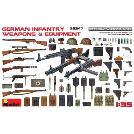 Infantry Weapons & Equipment 1/35