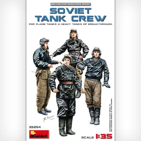 Soviet Tank Crew (Flame & Heav) 1/35