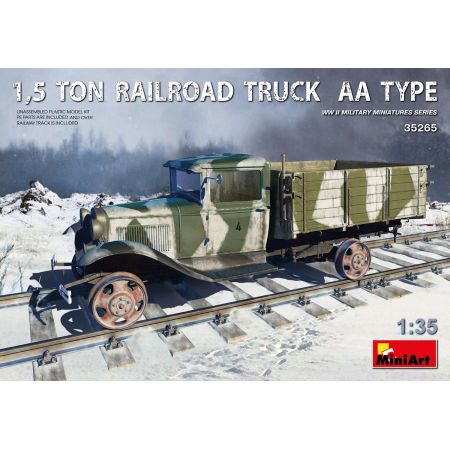 1,5 Ton Railroad Truck AA Type 1/35