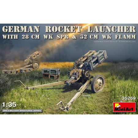 Germ.Rocket Launcher w/28cm WK 1/35