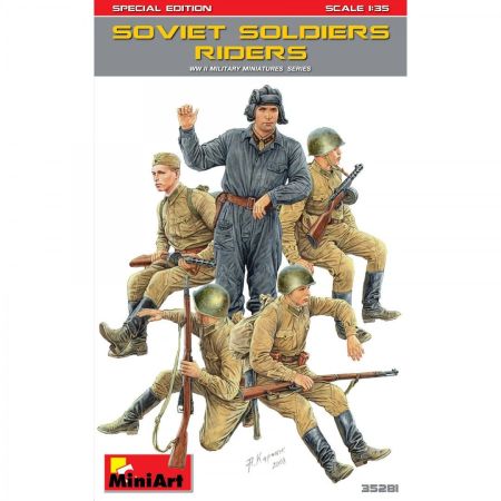 Soviet Soldiers Riders Sp.Edit. 1/35