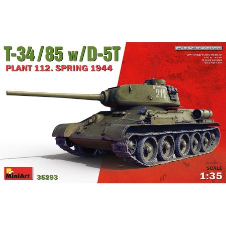 T-34/85 w/D-5T Plant 112 S.1944 1/35