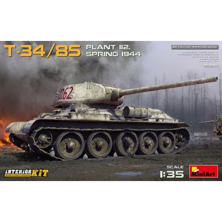 T-34/85 Plant 112 S.1944 Int.K. 1/35