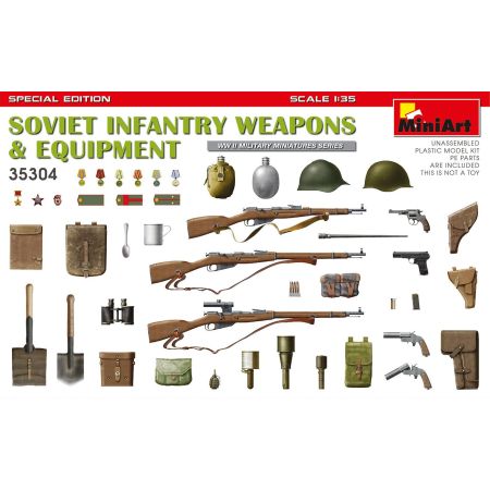 Soviet Infantry Weapons & Equi. 1/35